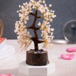 Rose quartz crystal tree (300 beads)